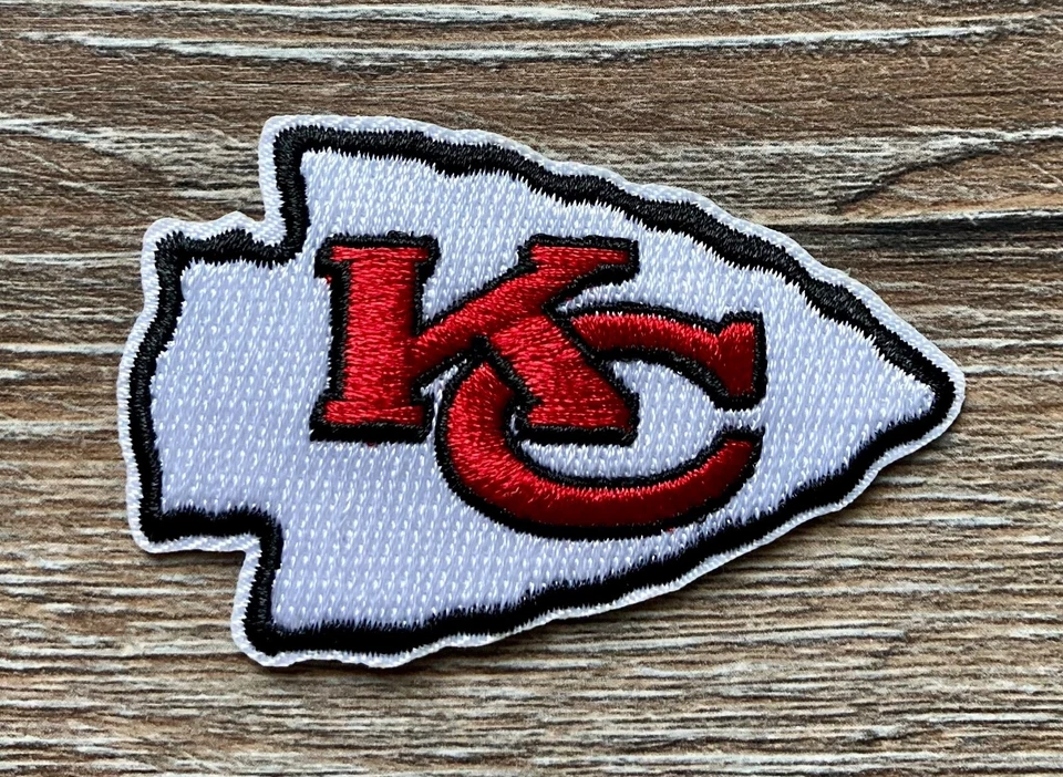 MARKENLOS NFL Kansas City Chiefs PATCH Aufnäher Bügelbild American Football US Sport Team