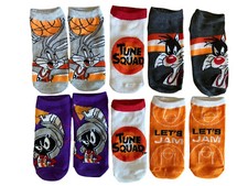 SPACE JAM A New Legacy  5-Pack No Show Kids Socks Medium  Shoe Size 7.5-3.5