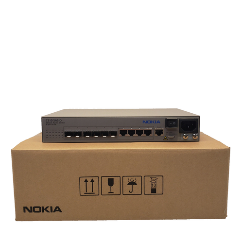 NOKIA Alcatel Lucent 7210 SAS-D 6FT4T AC SYS Ethernet IPMU900ERA 3HE05677ACAB01 - 第 1/6 張圖片