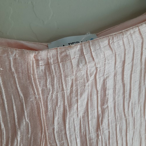 Pantaloni Lunghi La Perla Miscela Seta 46 10 Nuove Etichette Blush Rosa - Foto 10 di 12