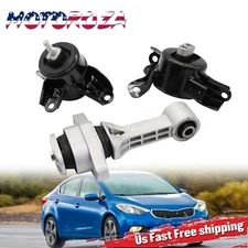3Pc Engine Motor & Trans Mount fit For Hyundai Accent Elantra Kia Forte Rio