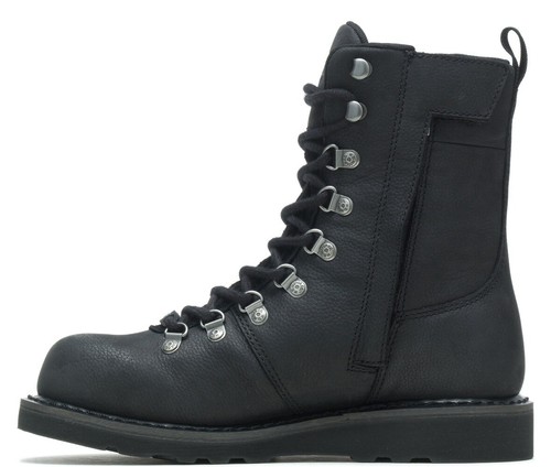 Harley-Davidson Women's Denway 7" WP Black or Beige Motorcycle Boots D87231 - 第 2/8 張圖片