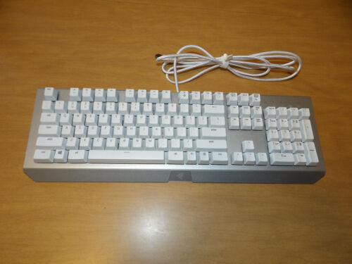 Razer BlackWidow X Chroma Mechanical Gaming Keyboard Mercury White Tested  Works! | eBay