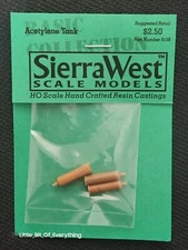 Sierra West Scale Models: Acetylene Tank #9158 - NEW! - A Tiny Fine Miniature!