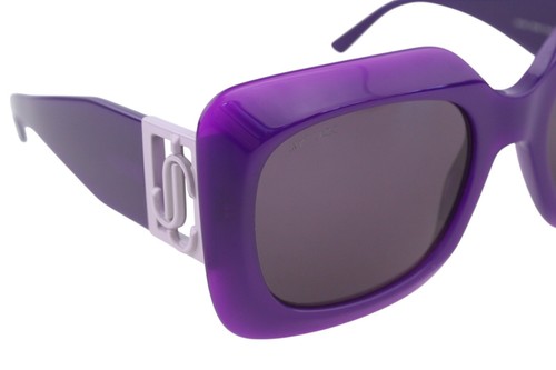 JIMMY CHOO Gaya/S Women Sunglasses OS Purple Frame Tinted Square Casual RRP€359 - Picture 6 of 8