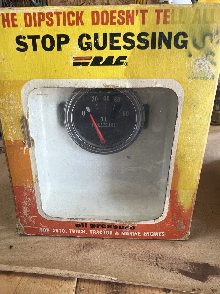 Amperímetro-alternador calibre vintage RAC #360 indica tu velocidad de cambio exacta Foto 2 de 4