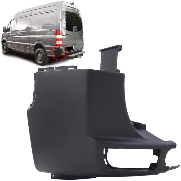 Ecke HeckstoßStange Links FüR Mercedes Sprinter W906 Und VW Crafter 2E 2006-18-image