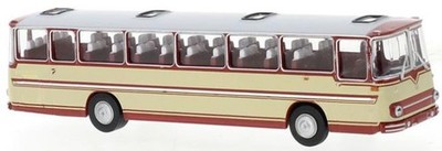 Brekina Reisebus Fleischer S5 rot/beige 59938