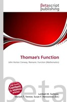 Lambert M. Surhone (U. A.) | Thomae's Function | Taschenbuch | Englisch (2026)