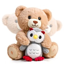 Baby Teddy Bear Stuffed Animal Soft Animated Plush Bear Toys Sensory for Babi...