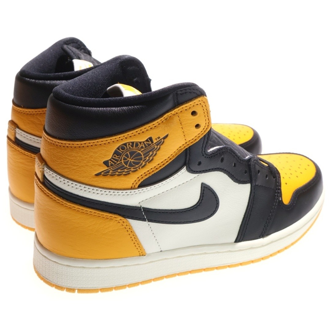 NIKE AIR JORDAN 1 RETRO HIGH OG TAXI 555088-711 CUT SNEAKERS SHOES YELLOW Used d thumbnail 3