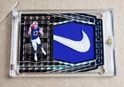 2018 OBSIDIAN JOSH ALLEN ROOKIE PLAYER WORN NIKE SWOOSH PATCH BLACK PRIZM #1/1 !