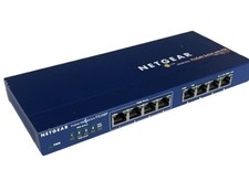 Netgear FS108P v3 8 Port 10/100 Ethernet Switch with 4 POE Ports, NO PSU
