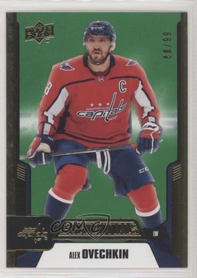 2019-20 Upper Deck Credentials Green 68/99 Alex Ovechkin Alexander #10 0kp6