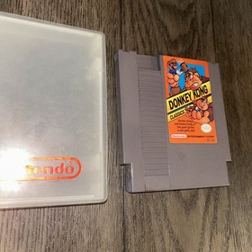 Nintendo NES Donkey Kong Classics cartuccia gioco con custodia