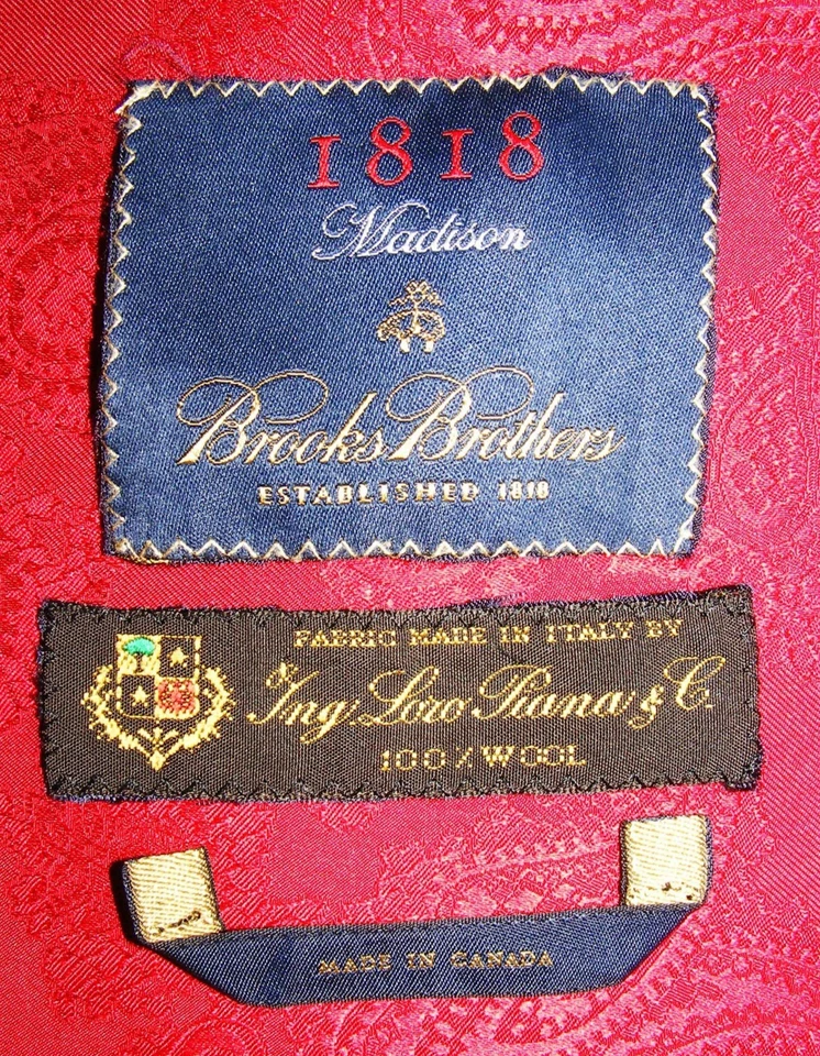 BROOKS BROTHERS SHEEP GOLDEN FLEECE WATERBURY DB BLAZER REPLACEMENT BUTTON SET - Image 3 of 4