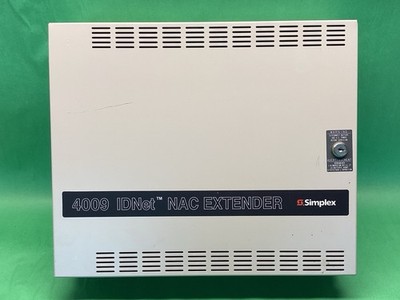 Simplex 4009 IDNet NAC Extender 4009-9201 Fire Alarm Panel - TESTED & WORKING