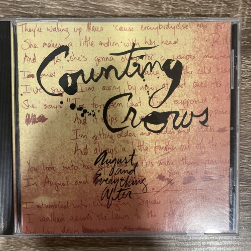 August & Everything after by Counting Crows (CD, 1993)