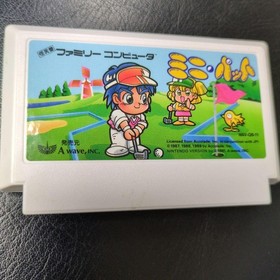 Mini Putt  Golf Famicom JAPAN Game Rare Used