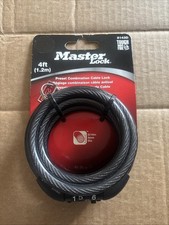 Master Lock Bike Lock Cable with Combination ...