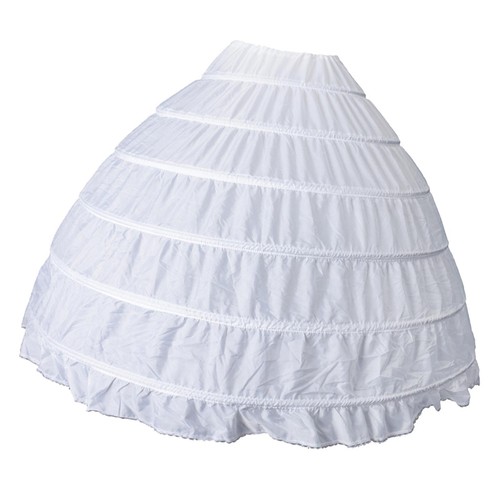 Jupon Long Blanc Vintage à 6