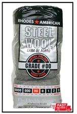 Fine Grade #00 Steel Wool (12-Pad)