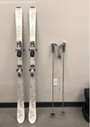 K2 Magic Luv Skis With Master Binding And K2 4 Karat Ski Poles Pick Up Only