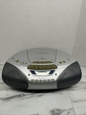 Sony CFD-S250 AM/FM Radio Boombox CD Player Cassette Recorder With Bass Antenna