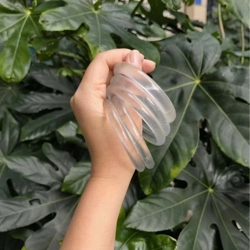 Certified natural quartzite jade ice bracelet Round Bar Beauty Bar - Image 3 of 4