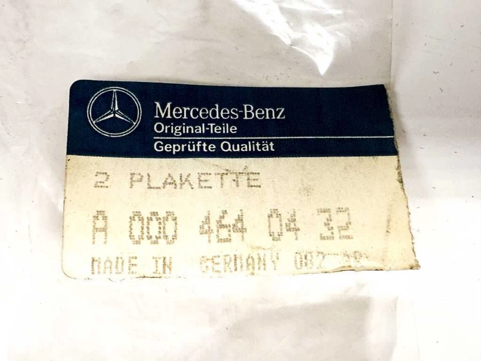 63-85 Mercedes R107 R113 W116 W123 Volante Emblema Insignia 6cm 000464032 NUEVO Foto 3 de 4