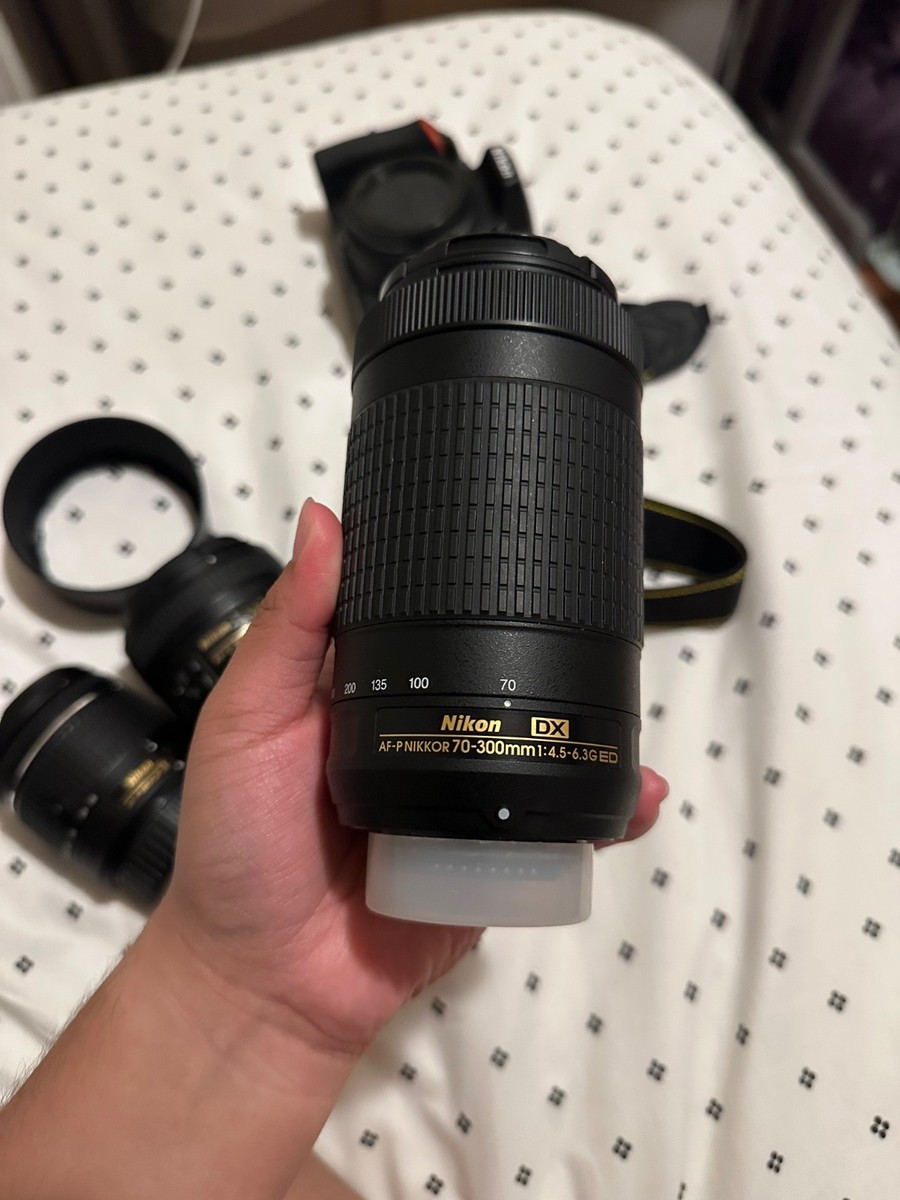 ☆美品【NIKON】D5600 + 18-55mm + 70-300mm ニコン Nikon D5600 with 18-55mm & 70-300mm lenses - Berger Brothers