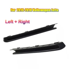 For Volkswagen Jetta 2015-2018 Front Bumper Trim Left & Right Kit 5C68072339B9