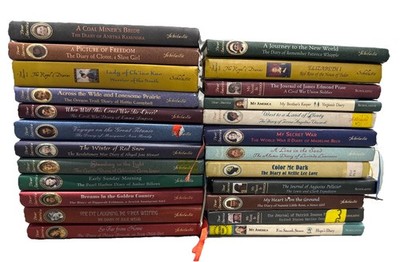 Lot 24 DEAR AMERICA & Royal Diaries & My Name Is Childrens History Set