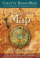 The Enchanted Map Oracle Cards by Baron-Reid, Col... | Book | condition like new
