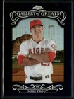 2015 Topps Chrome Gallery Of Greats Mike Trout #GGR-08