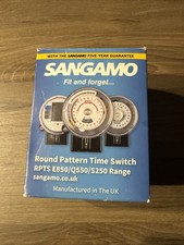 Sangamo Round Pattern Time Switch