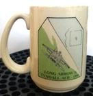 1989  "Long Arrow II" Tyndall  U.S. Air Force Base Coffee Mug