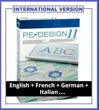 Pe Design 11 - Embroidery Digitizing - Lifetime license ⭐LIFETIME LICENSE⭐