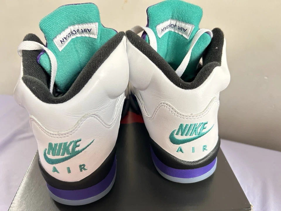 Nike Air Jordan 5 ретро GS 2013 Size4.5Y 440888-108 белый женский размер 6 - Изображение 4 из 4