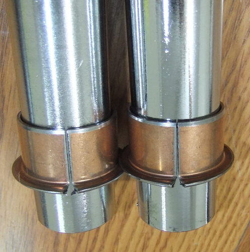 Spindle King Pin Tube Bushing Kit for EZGO TXT/PDS 2001-up 70648G01 70749G01 - Afbeelding 2 van 5