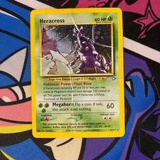 basic heracross pokemon card value 6/111 Neo Genesis Holo Rare Near Mint Colorless Single Heracross Card Prices & Value