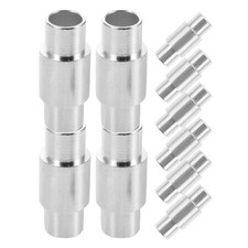 Inline Skate Bearing Spacers Aluminum 10Pcs Silver Roller Replacement