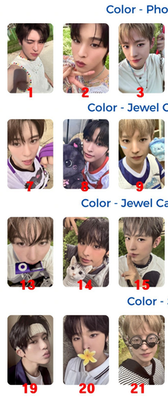 NCT WISH - COLOR Photobook /Jewel /SURF /limited Official