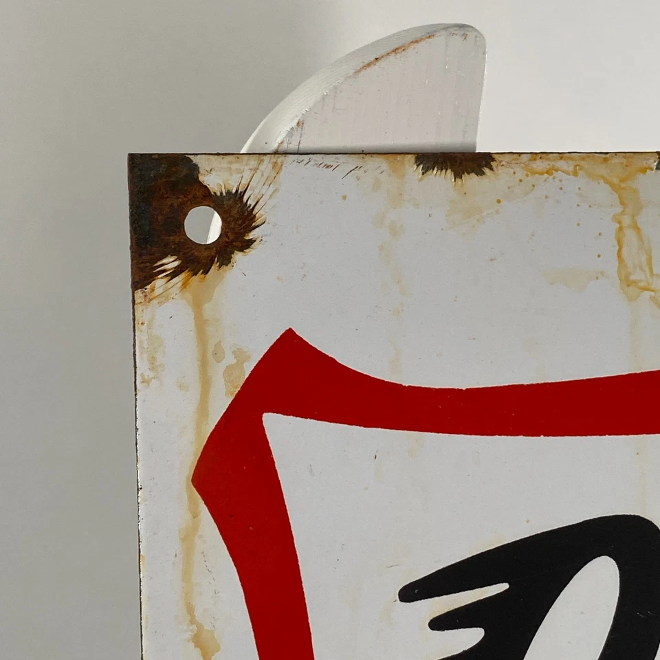 OKRASA Enamel Sign - 40x30cm (15.7x11.8") - Rare Vintage Metal Porcelain Signage - Image 2 of 4