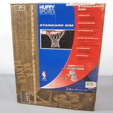 Huffy Sports Standard NBA Regulation Size Rim/Hoop Heavy Duty Steel w/ Net 7811