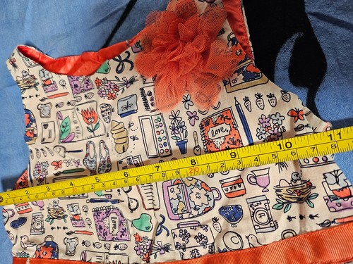 Vintage Cherokee Girl's Sleeveless Casual Pattern Dress Size 4T - Picture 9 of 11
