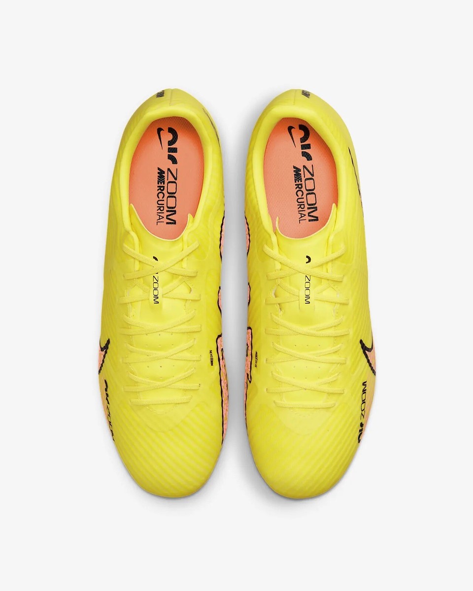 Nike Zoom Mercurial Vapor 15 Academy MG Yellow Strike Men’s 11.5 DJ5631-… Nike Zoom Mercurial Vapor 15 Academy MG Cleats Yellow Strike  main image 2