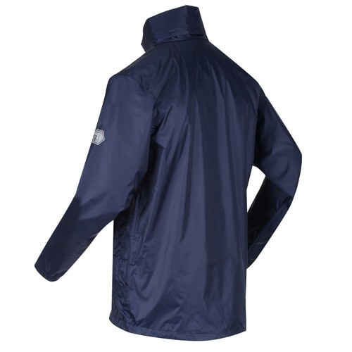 Regatta Mens Lyle IV Waterproof Packaway Jacket Full Zip Breathable Rain Coat - Picture 8 of 102