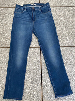 Levi s 724 High-Rise Straight Damen Jeanshose (Gr 32) Hellblau Gr: 1 wählbar