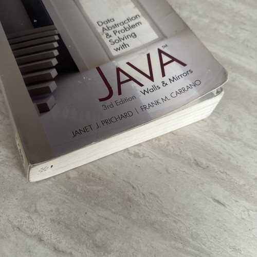 Data Abstraction and Problem Solving with Java : Walls and Mirrors Used - Picture 3 of 8